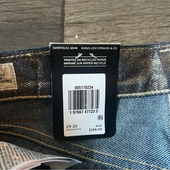 Levi's Pride Collection 517 Bootcut Gold Jeans Size 29x30 - Picture 4 of 11